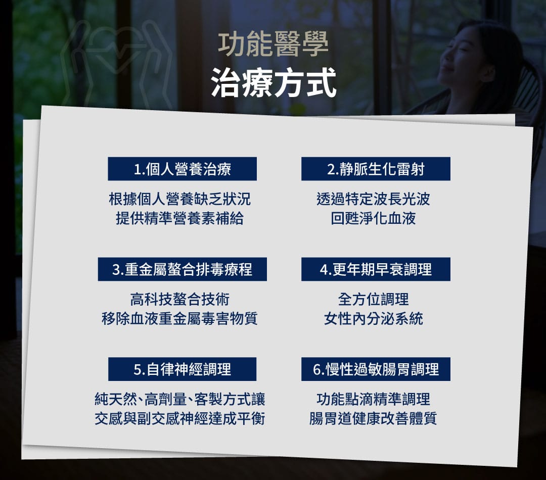 功能醫學 治療方式